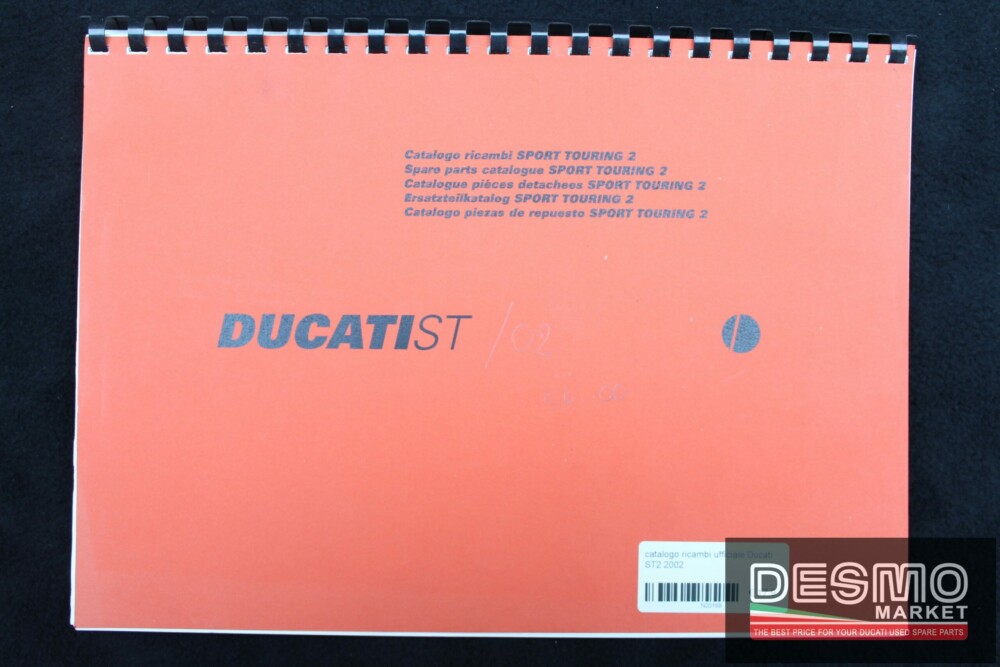 catalogo ricambi ufficiale Ducati ST2 2002