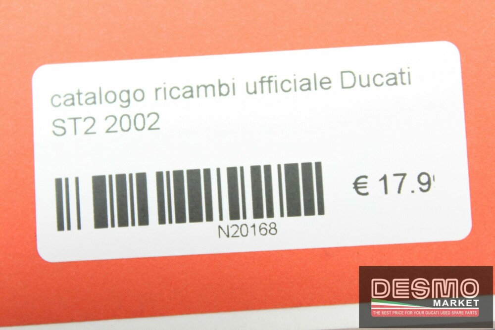 catalogo ricambi ufficiale Ducati ST2 2002