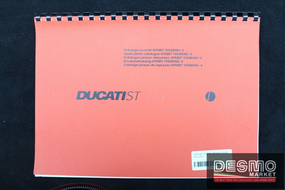 catalogo ricambi ufficiale Ducati ST4 2001