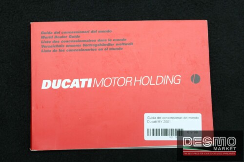 Guida dei concessionari del mondo Ducati MY 2001