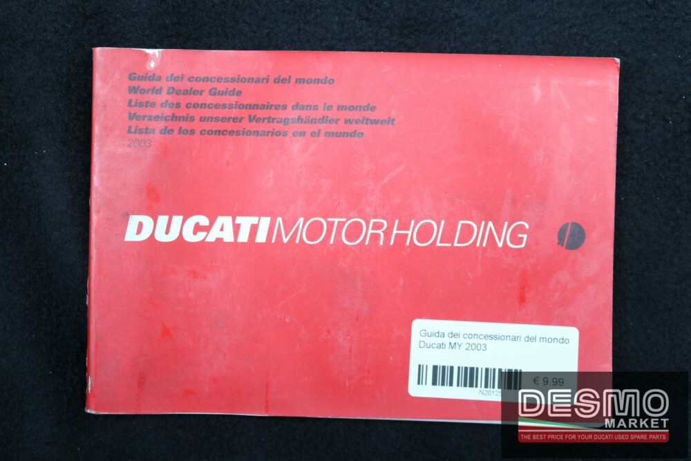 Guida dei concessionari del mondo Ducati MY 2003