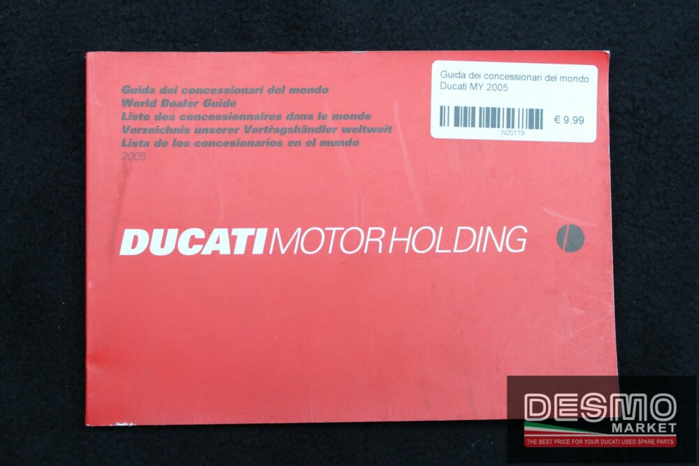 Guida dei concessionari del mondo Ducati MY 2005