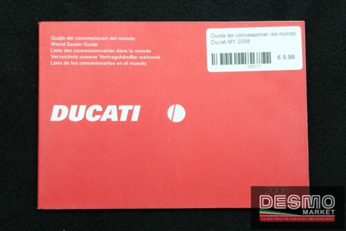 Guida dei concessionari del mondo Ducati MY 2008