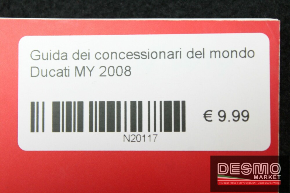Guida dei concessionari del mondo Ducati MY 2008