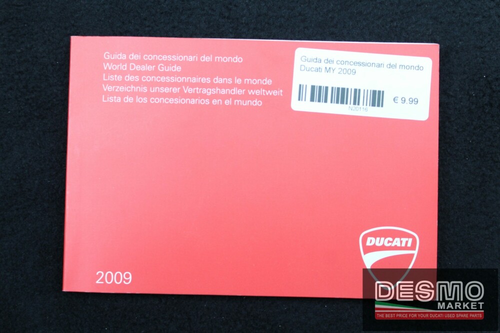 Guida dei concessionari del mondo Ducati MY 2009