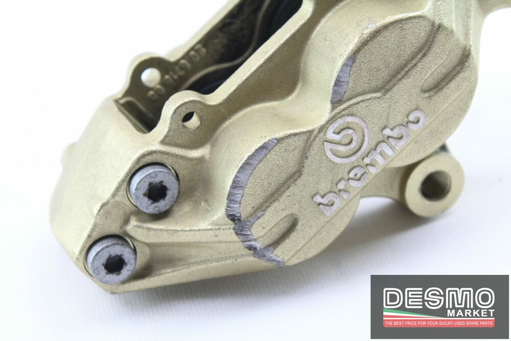 Right side front brake caliper Brembo gold 65mm Ducati - Image 5