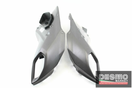 Cover Condotti Aria Carbonio opaco Ducati Multistrada 1200 2010-2015