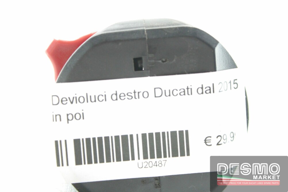 Devioluci destro Ducati dal 2015 in poi