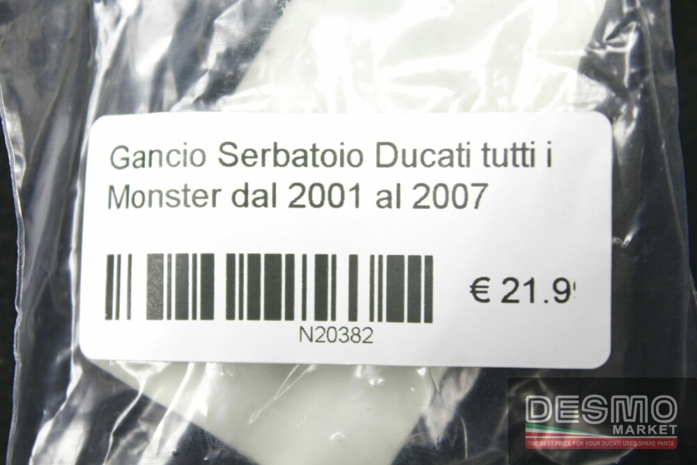 Gancio Serbatoio Ducati tutti i Monster dal 2001 al 2007