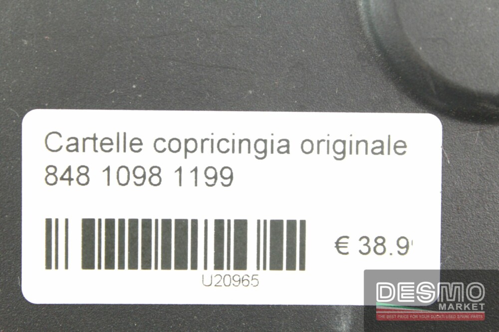 Cartelle copricingia originale Ducati 848 1098 1198