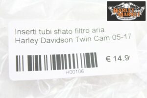 Inserti tubi sfiato filtro aria Harley Davidson Twin Cam 05-17