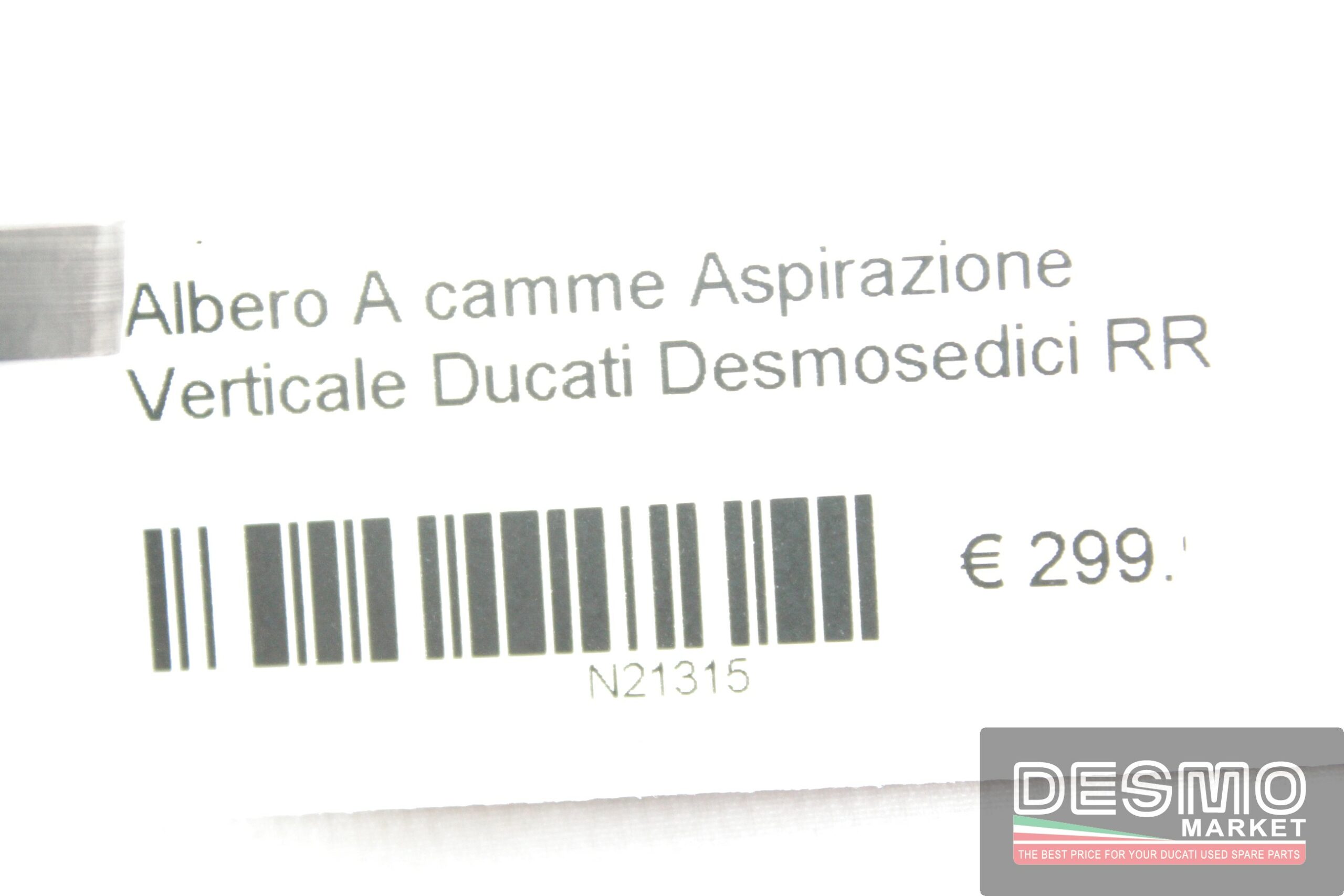 Camshaft vertical aspiration Ducati Desmosedici RR - Desmo Market