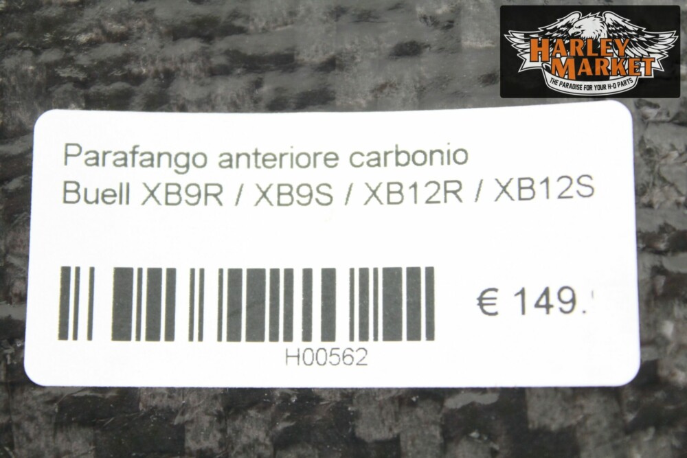 Parafango anteriore carbonio Buell XB9R / XB9S / XB12R / XB12S