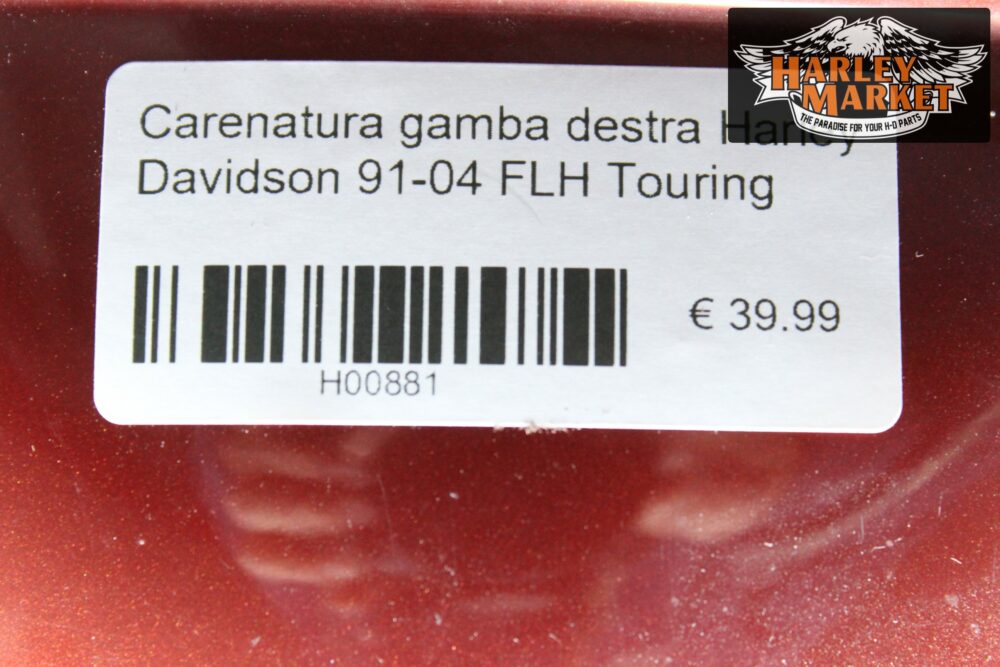 Carenatura gamba destra Harley Davidson 91-04 FLH Touring