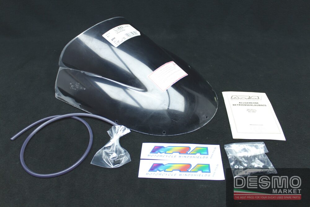 Plexi plexiglass MRA Fumè doppia bolla Ducati 748 916 996 998