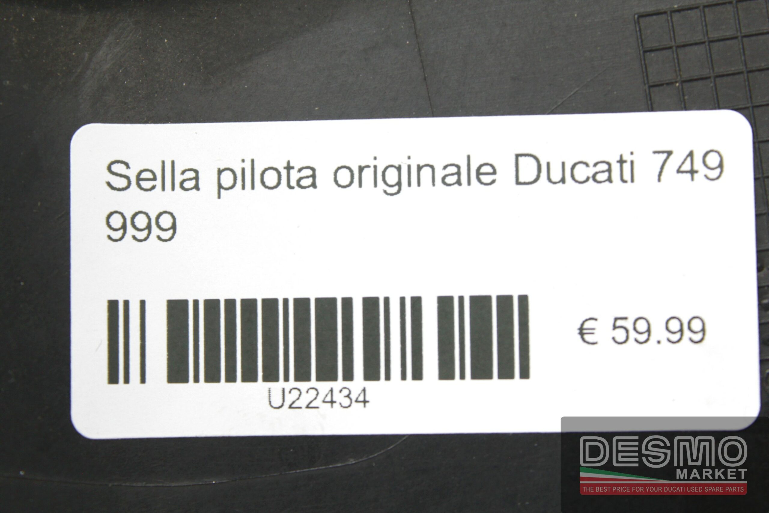 Original Ducati 749 999 rider seat - Desmo Market