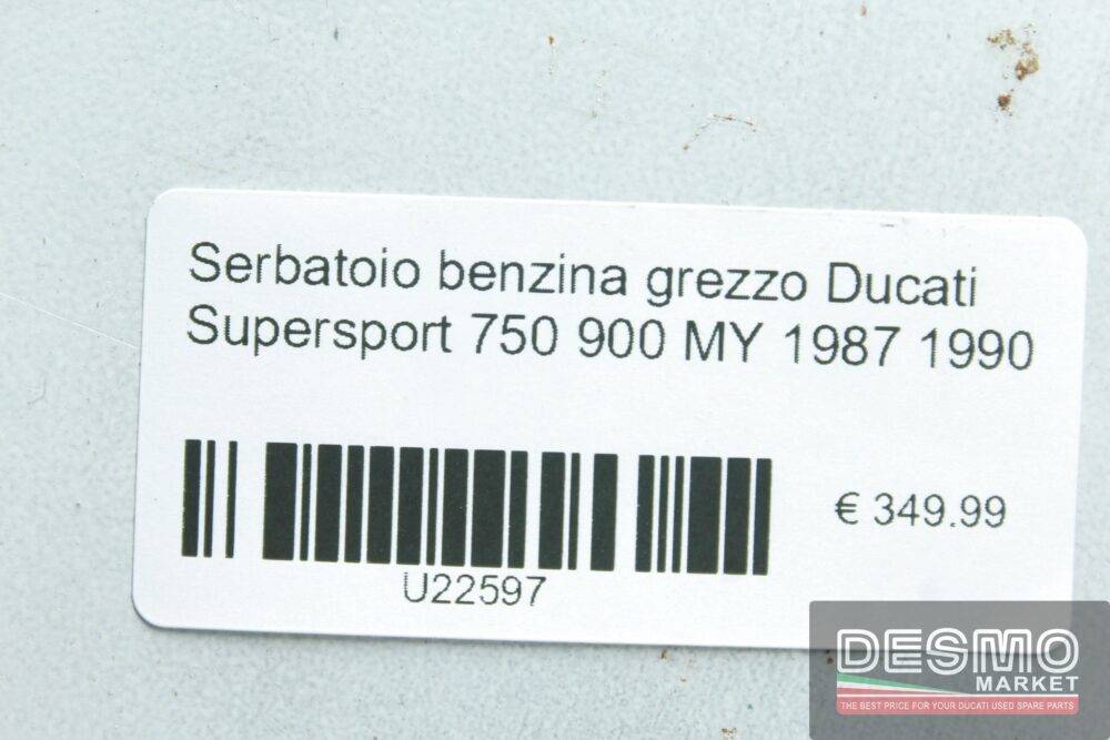 Serbatoio benzina grezzo Ducati Supersport 750 900 MY 1987 1990