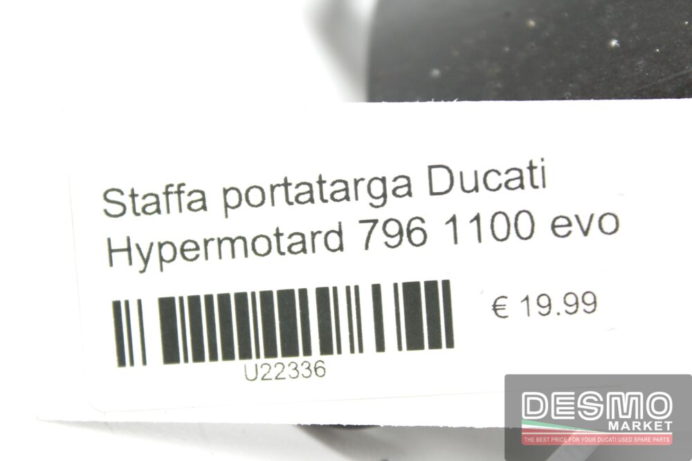 Staffa portatarga Ducati Hypermotard 796 1100 evo