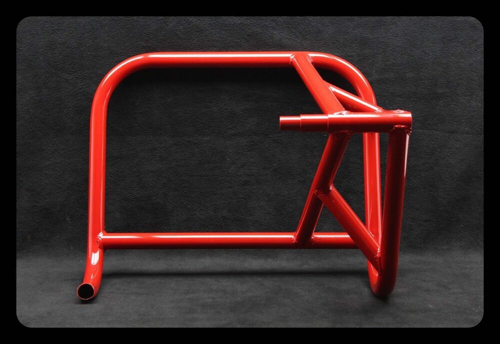 Original OEM single-arm red stand lift Ducati Mhe MH900e - Image 4