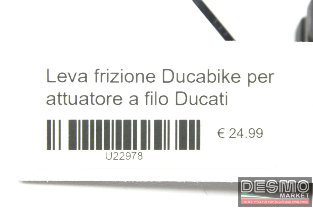 Leva frizione Ducabike per attuatore a filo Ducati