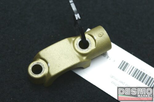 Collare supporto specchio sinistro oro Brembo per molti modelli Ducati