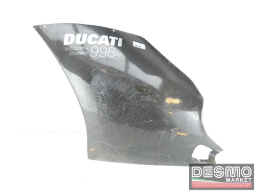 Carena laterale sinistra carbonio Ducati 998