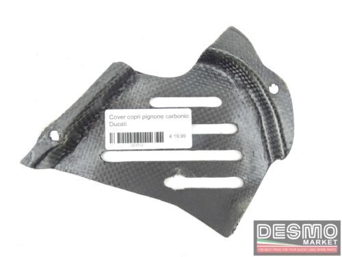 Cover copri pignone carbonio Ducati