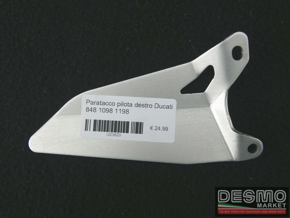 Right pilot heel guard Ducati 848 1098 1198 - Image 3