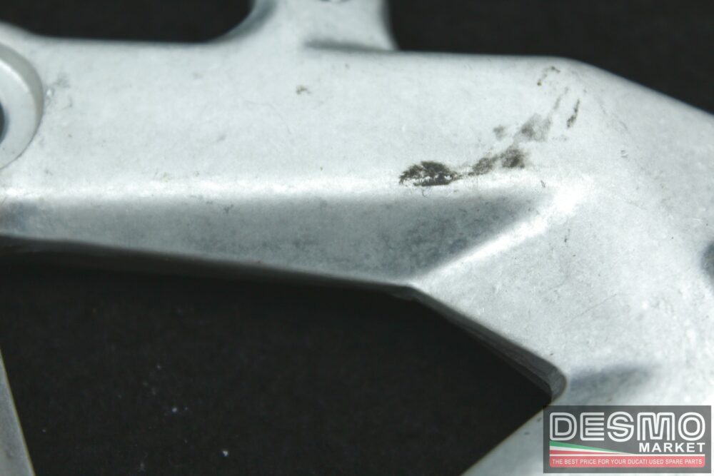 Piastra pedana pilota sinistra Ducati 848 1098 1198