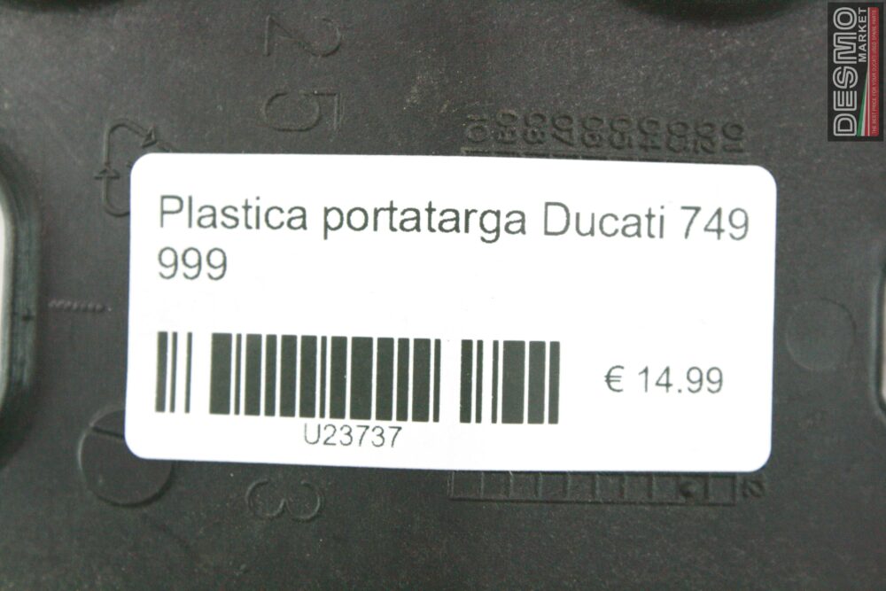 Plastica portatarga Ducati 749 999