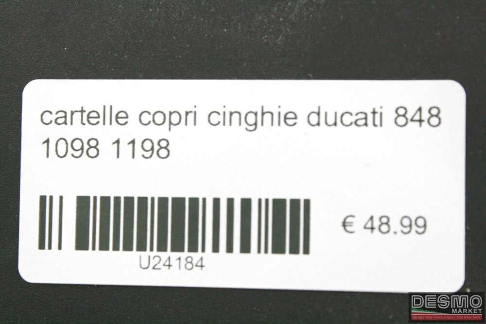 cartelle copri cinghie ducati 848 1098 1198