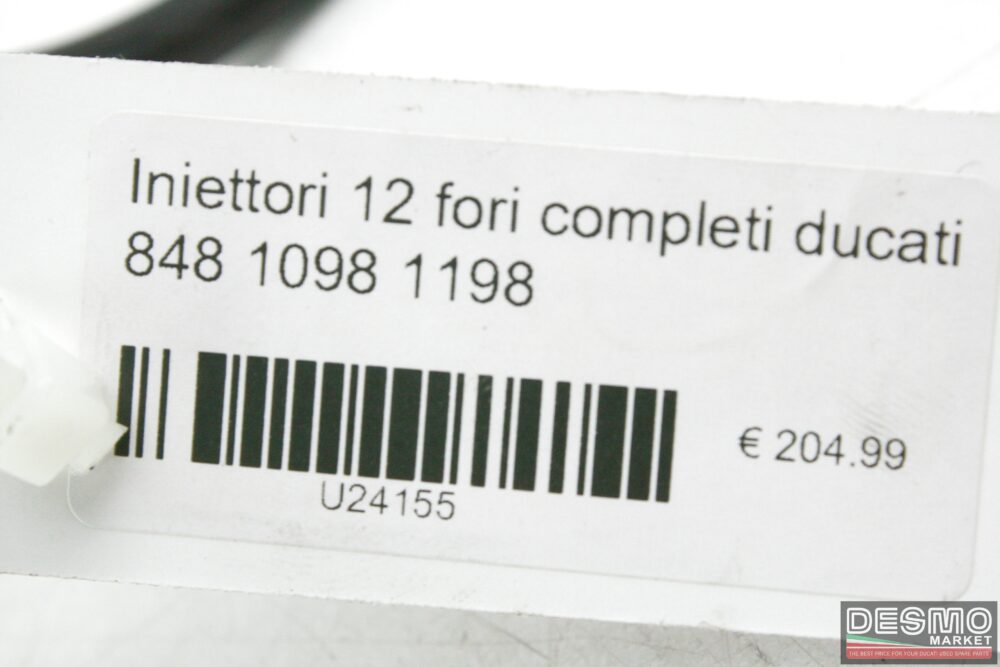 Iniettori 12 fori completi ducati 848 1098 1198