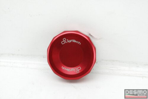 Tappo pompa frizione ergal rosso Lightech Ducati