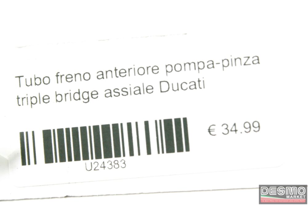 Tubo freno anteriore pompa-pinza triple bridge assiale Ducati