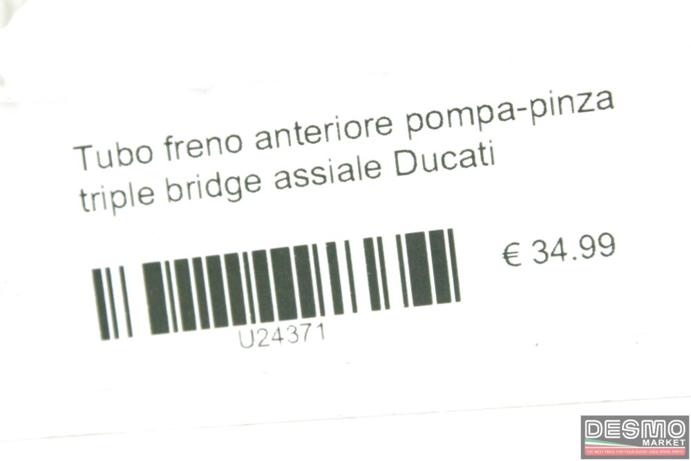 Tubo freno anteriore pompa-pinza triple bridge assiale Ducati