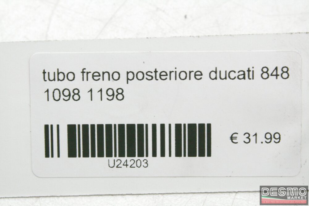 tubo freno posteriore ducati 848 1098 1198