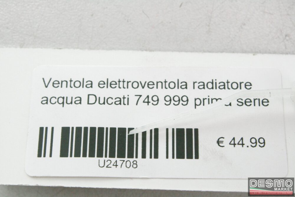 Ventola elettroventola radiatore acqua Ducati 749 999 prima serie