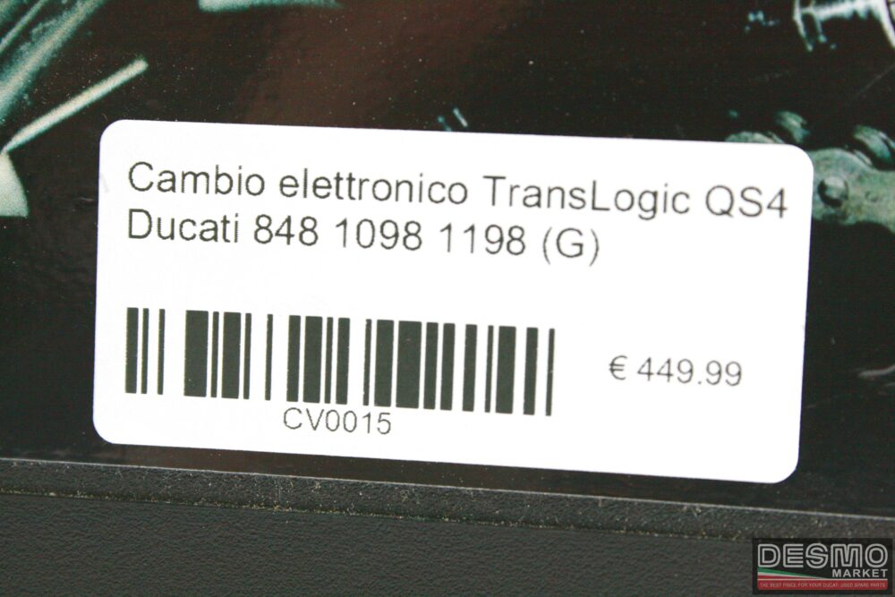 Cambio elettronico TransLogic QS4 Ducati 848 1098 1198 (G)