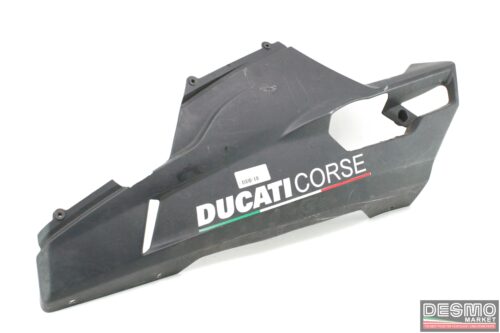 Carena bassa sinistra nera Ducati 848 198 1198