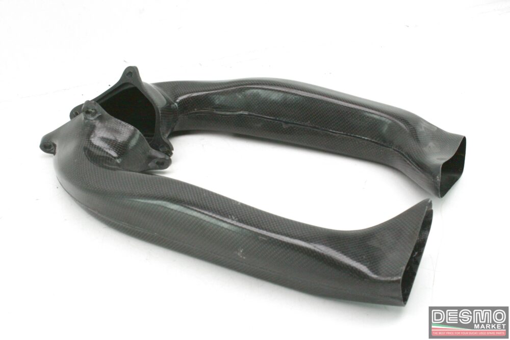 Condotti convogliatori aria carbonio Ducati 848 1098 1198 (G)