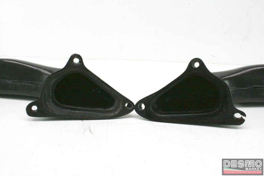 Condotti convogliatori aria carbonio Ducati 848 1098 1198 (G)