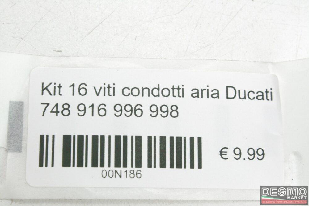 Kit 16 viti condotti aria Ducati 748 916 996 998