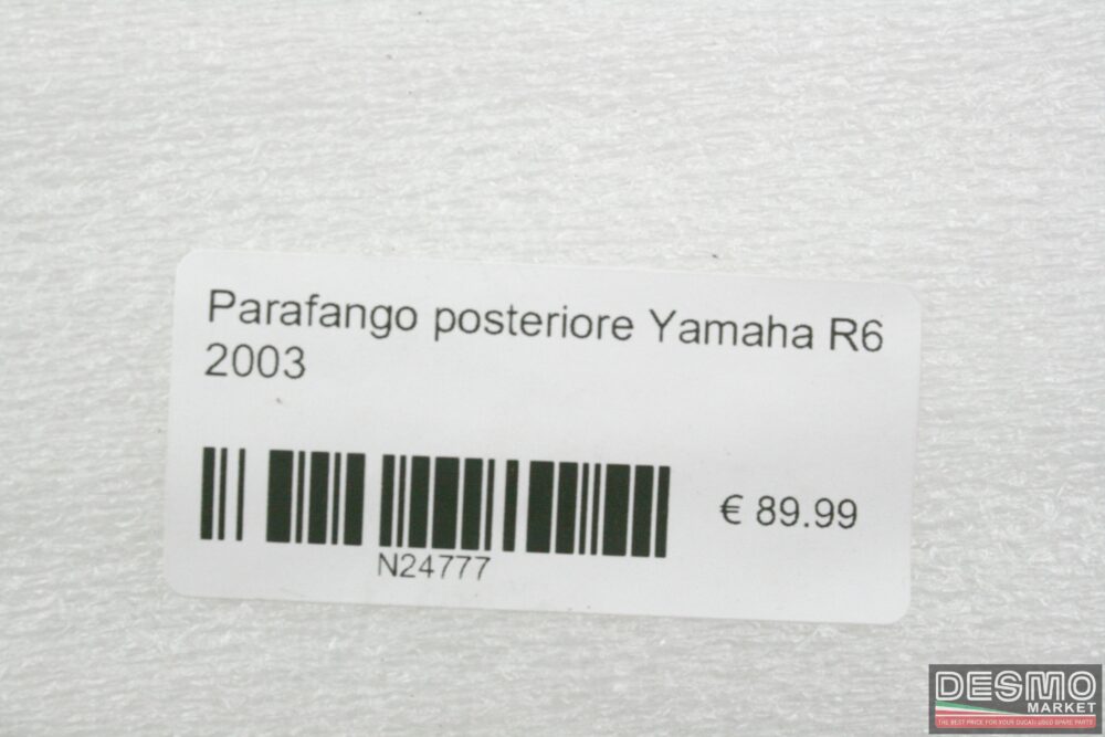 Parafango posteriore Yamaha R6 2003