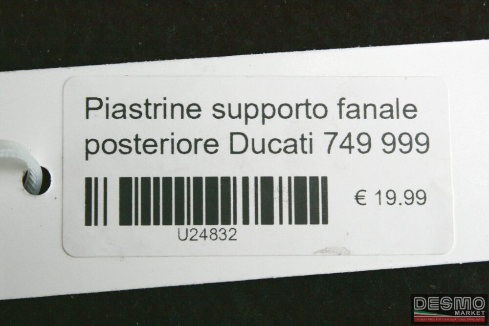 Piastrine supporto fanale posteriore Ducati 749 999