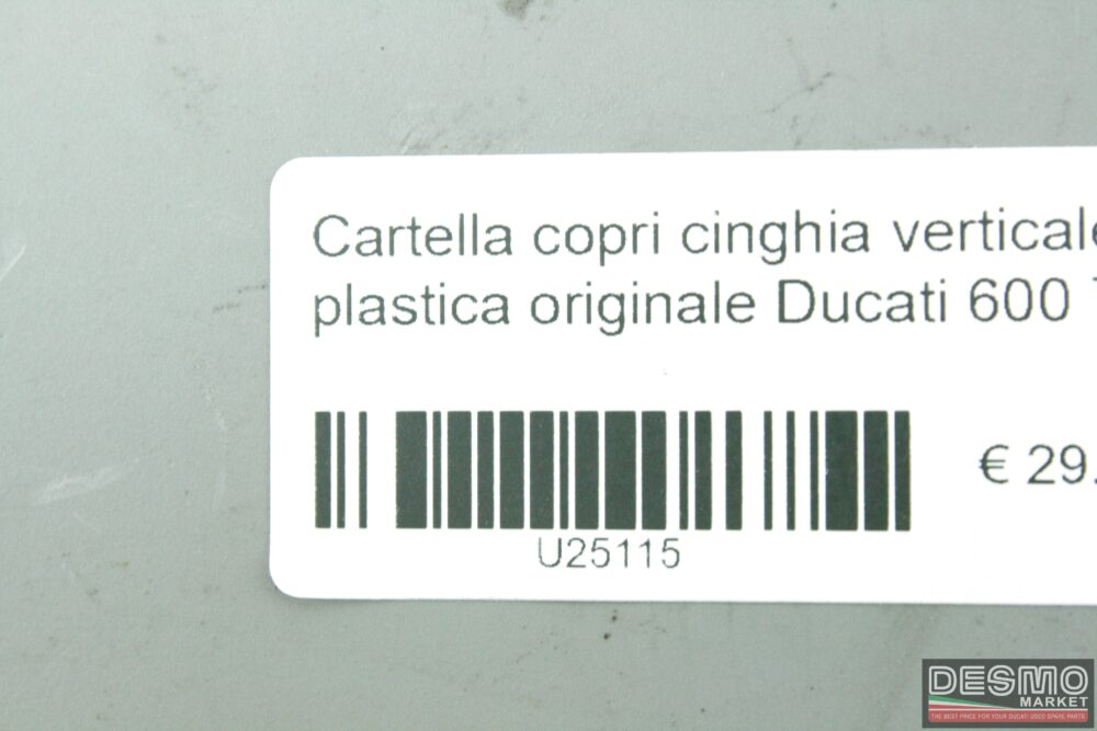 Cartella copri cinghia verticale plastica originale Ducati 600 750