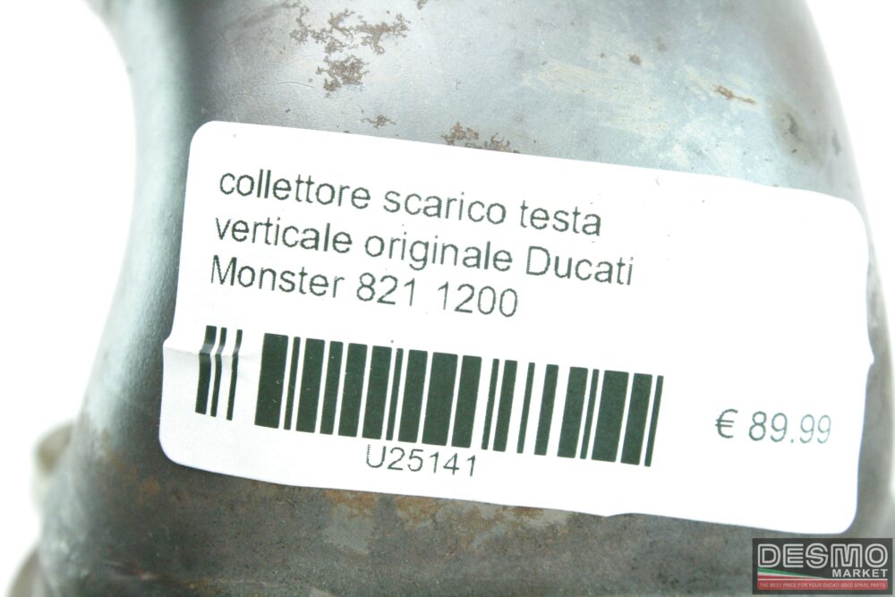 Collettore scarico testa verticale originale Ducati Monster 821 1200