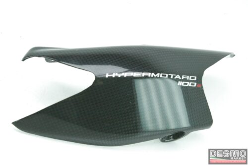 Fianchetto codone sinistro carbonio Ducati Hypermotard 1100s