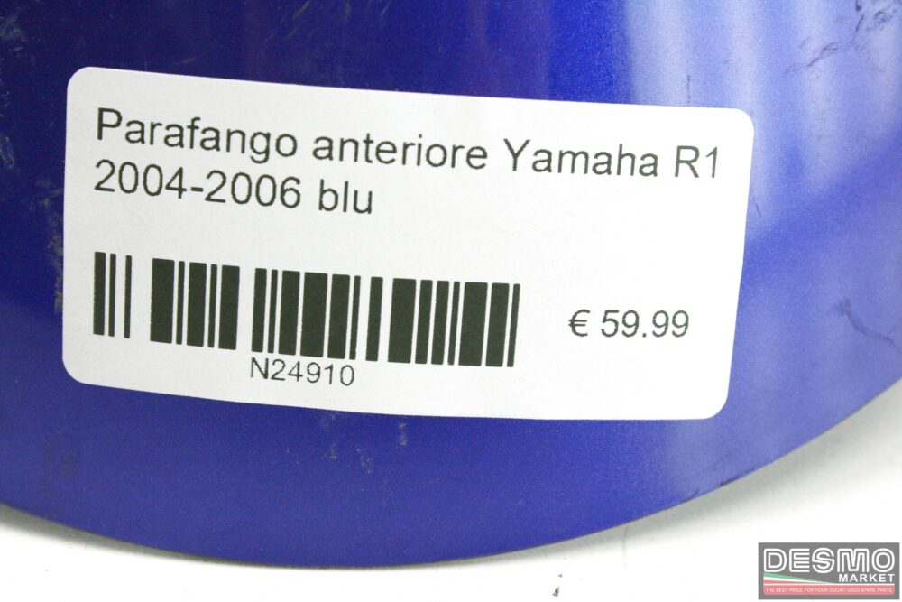 Parafango anteriore blu Yamaha R1 2004-2006