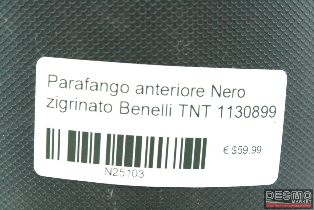 Parafango anteriore nero zigrinato Benelli TNT 1130899