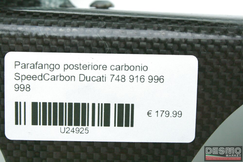 Parafango posteriore carbonio SpeedCarbon Ducati 748 916 996 998